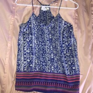 Women’s patterned tank top